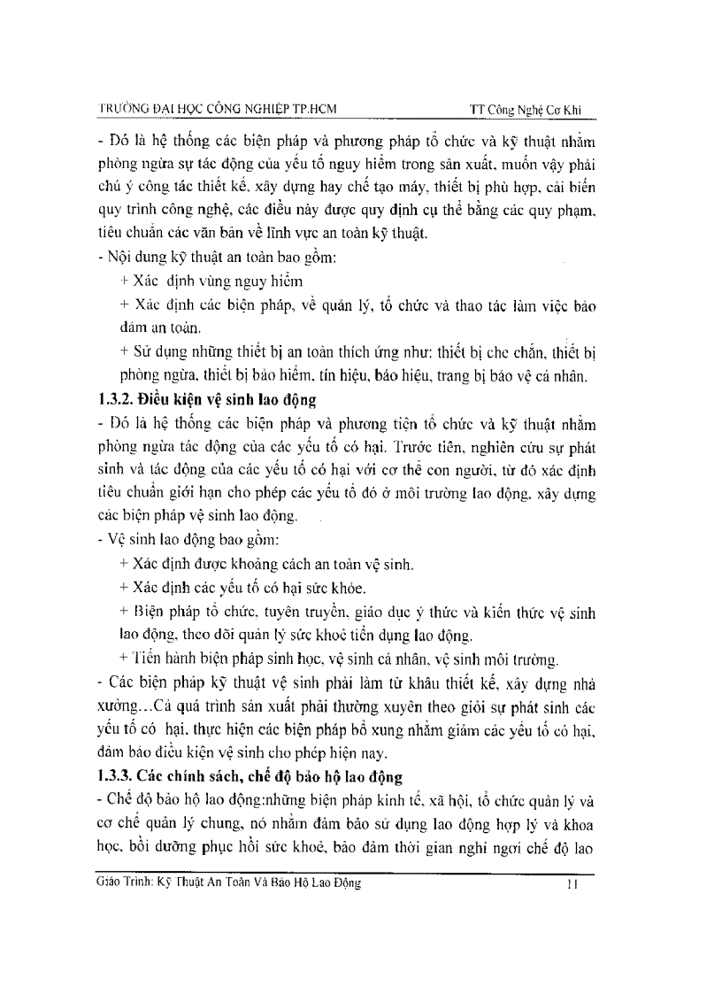 image for page Kỹ thuật an toàn và bảo hộ lao động