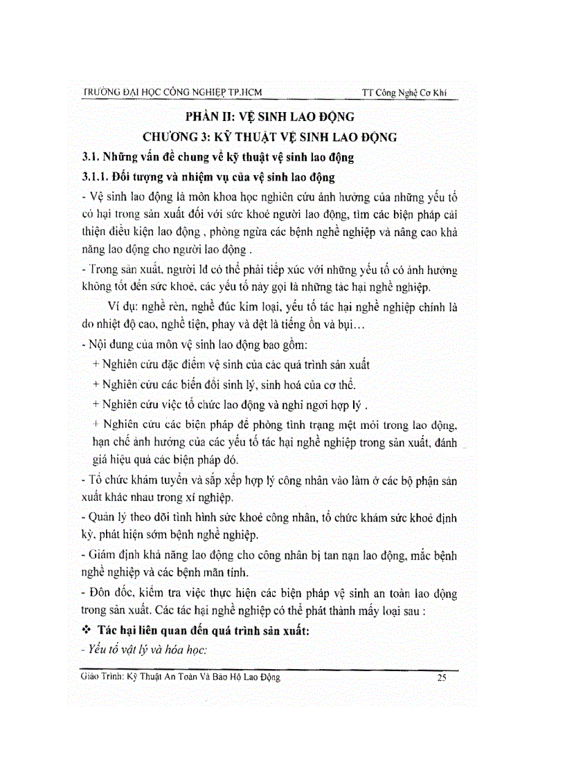 image for page Kỹ thuật an toàn và bảo hộ lao động