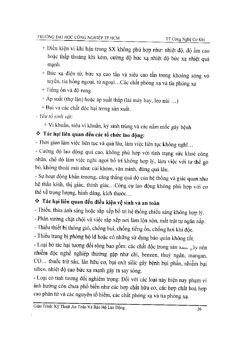 image for page Kỹ thuật an toàn và bảo hộ lao động