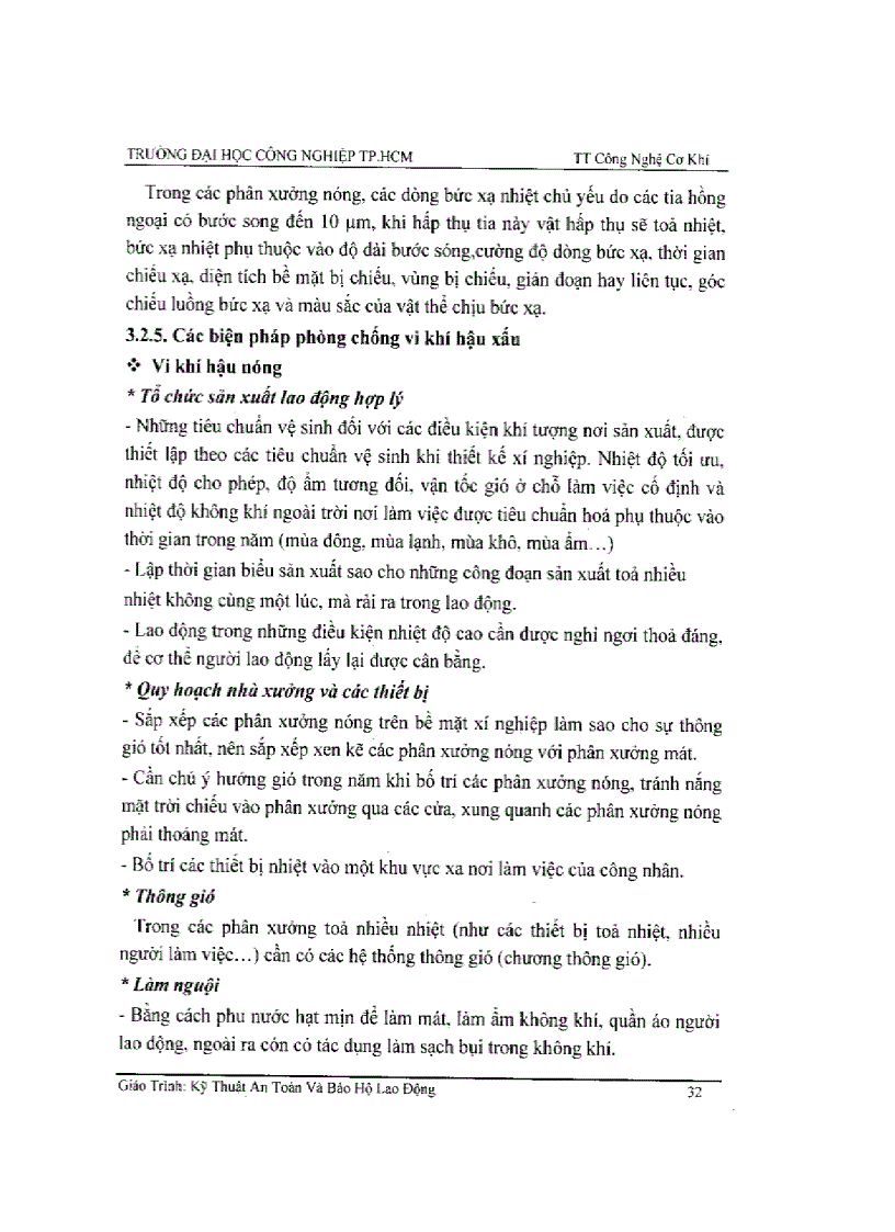 image for page Kỹ thuật an toàn và bảo hộ lao động