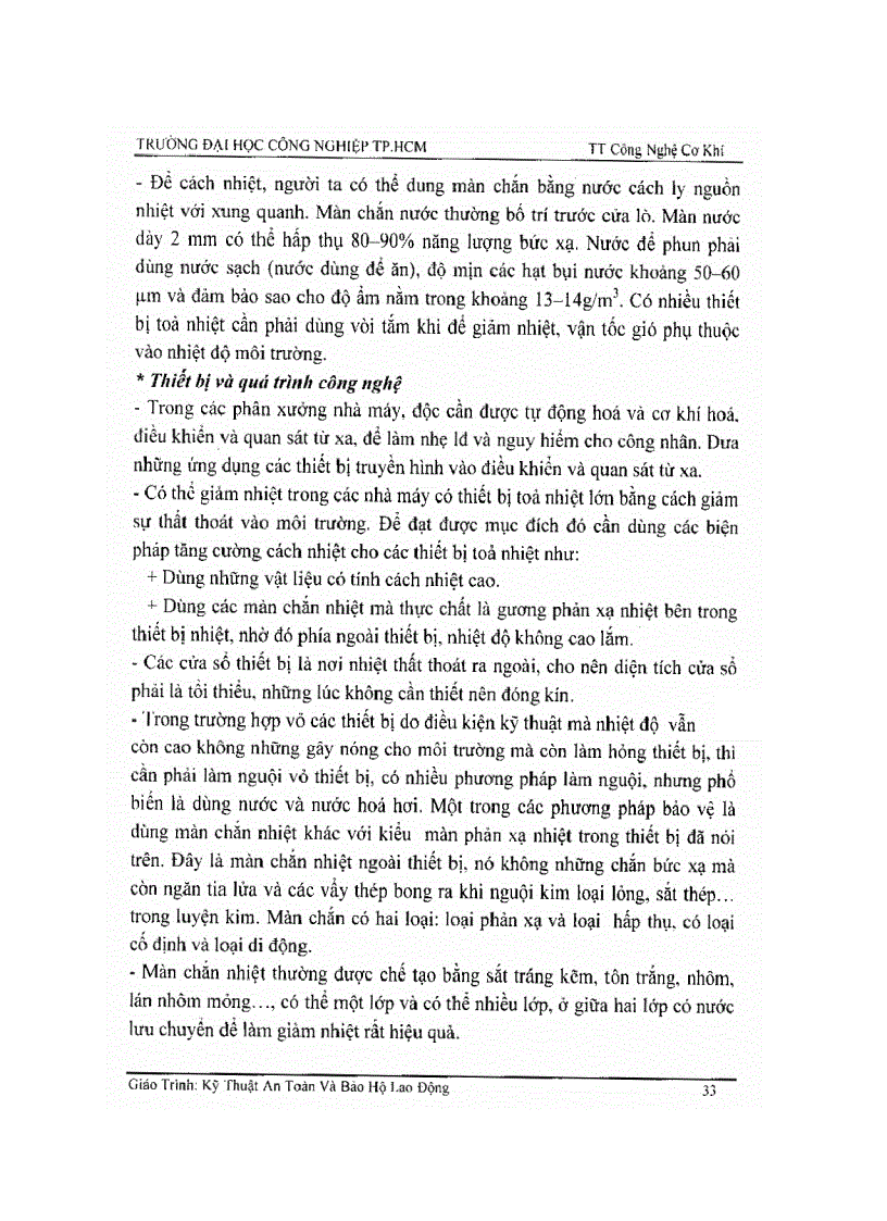 image for page Kỹ thuật an toàn và bảo hộ lao động