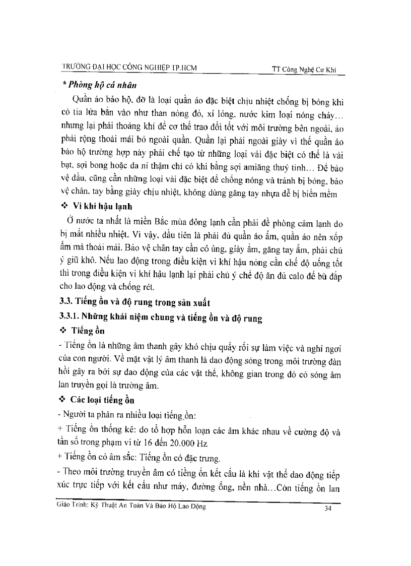 image for page Kỹ thuật an toàn và bảo hộ lao động