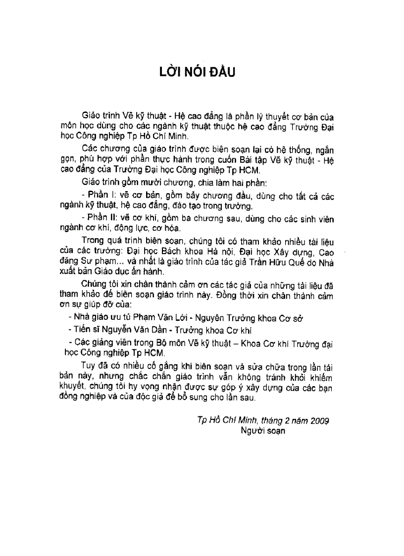 image for page Giáo trình vẽ kỹ thuật