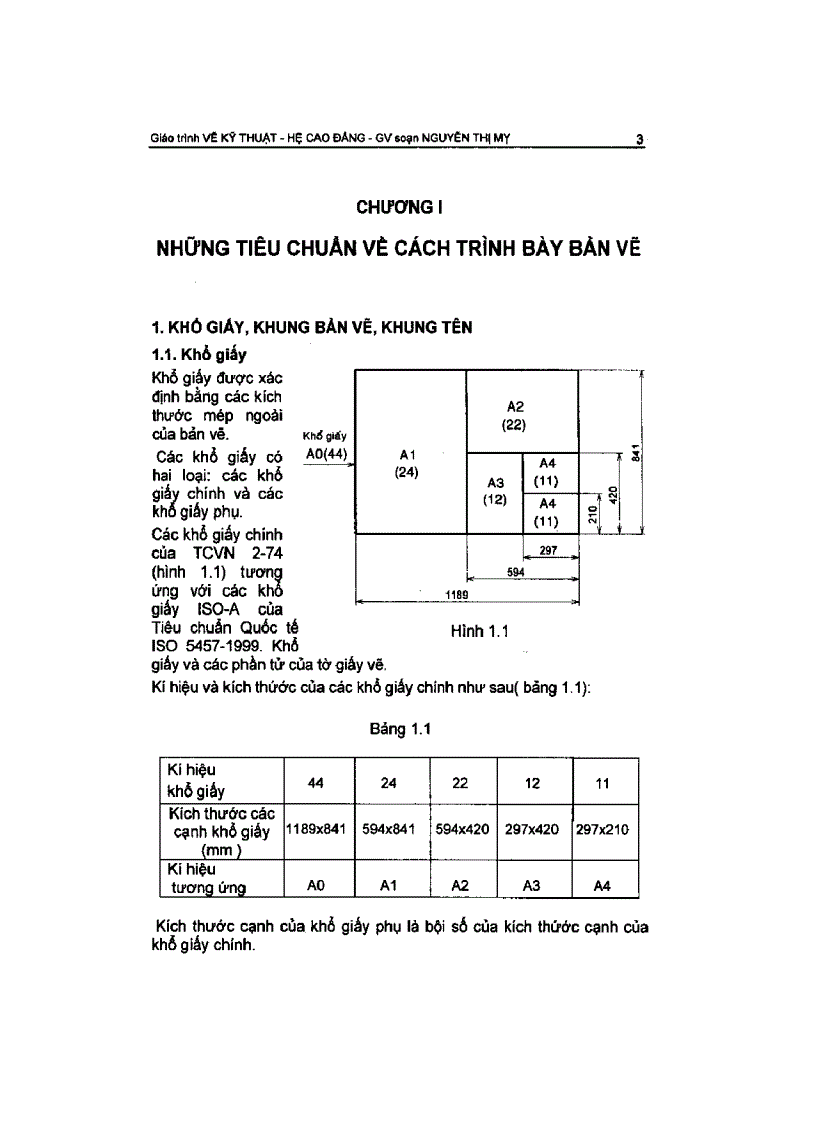 image for page Giáo trình vẽ kỹ thuật