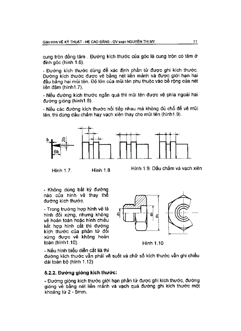 image for page Giáo trình vẽ kỹ thuật