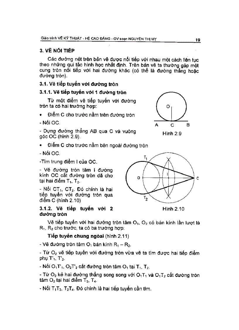 image for page Giáo trình vẽ kỹ thuật