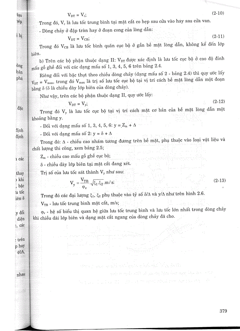image for page Tiêu chuẩn ngành 14 TCN 198 2006 Công trình thuỷ lợi các công trình tháo nước hướng dẫn tính toán khí thực Tiêu chuẩn ngành Thuỷ Lợi