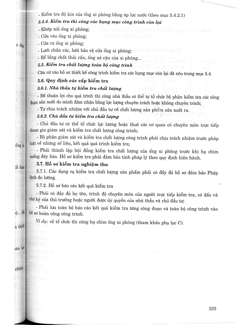 image for page Tiêu chuẩn ngành 14 TCN 179 2006 Công trình thuỷ lợi ống xi phong kết cấu thép thi công kiểm tra nghiệm thu Tiêu chuẩn ngành Thuỷ Lợi