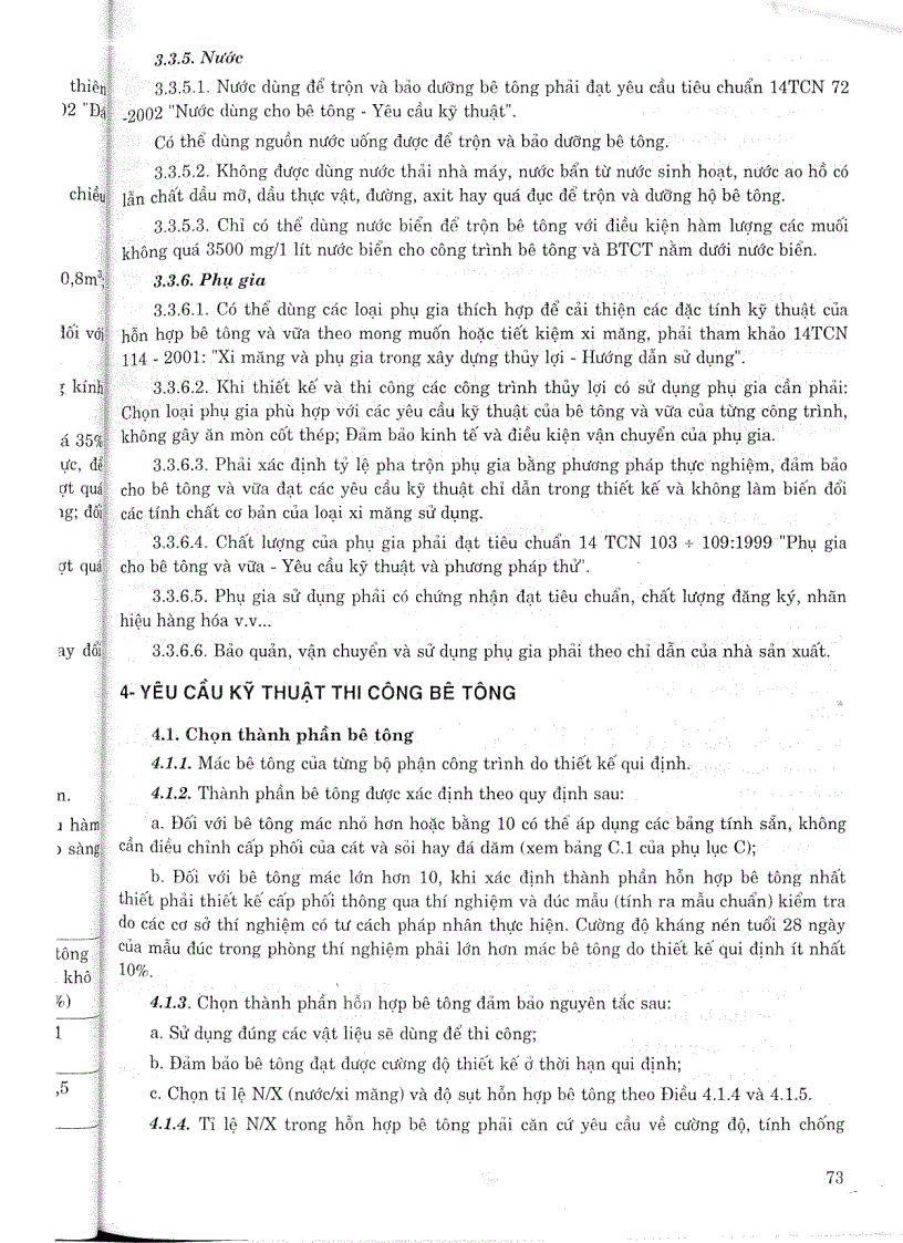 image for page Tiêu chuẩn ngành 14 TCN 59 2002 Công trình thuỷ lợi kết cấu bê tông và bê tông cốt thép thi công và nghiêm thu Tiêu chuẩn ngành Thuỷ Lợi