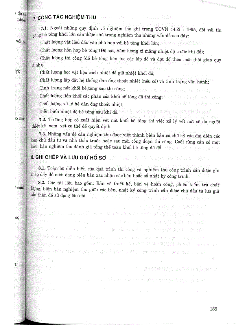 image for page TCXDVN 305 2004 Bê tông khối lớn quy phạm thi công và nghiêm thu Tiêu chuẩn xây dựng Việt Nam