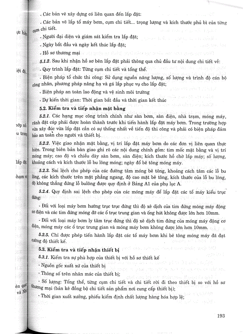 image for page Tiêu chuẩn ngành 14 TCN 7 2006 Công trình thuỷ lợi máy bơm nước lắp đặt nghiệm thu yêu cầu kỹ thuật Tiêu chuẩn ngành Thuỷ Lợi