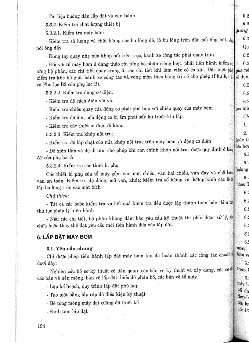image for page Tiêu chuẩn ngành 14 TCN 7 2006 Công trình thuỷ lợi máy bơm nước lắp đặt nghiệm thu yêu cầu kỹ thuật Tiêu chuẩn ngành Thuỷ Lợi