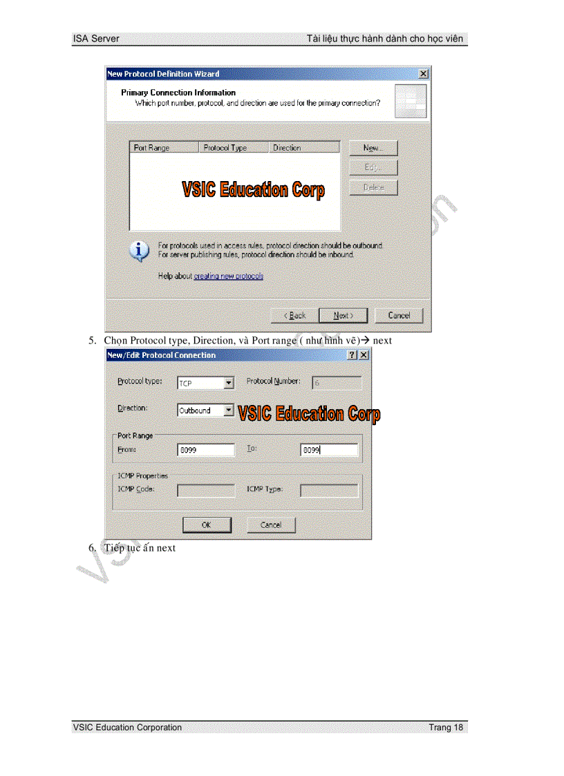 image for page Giáo trình ISA server 2006 English