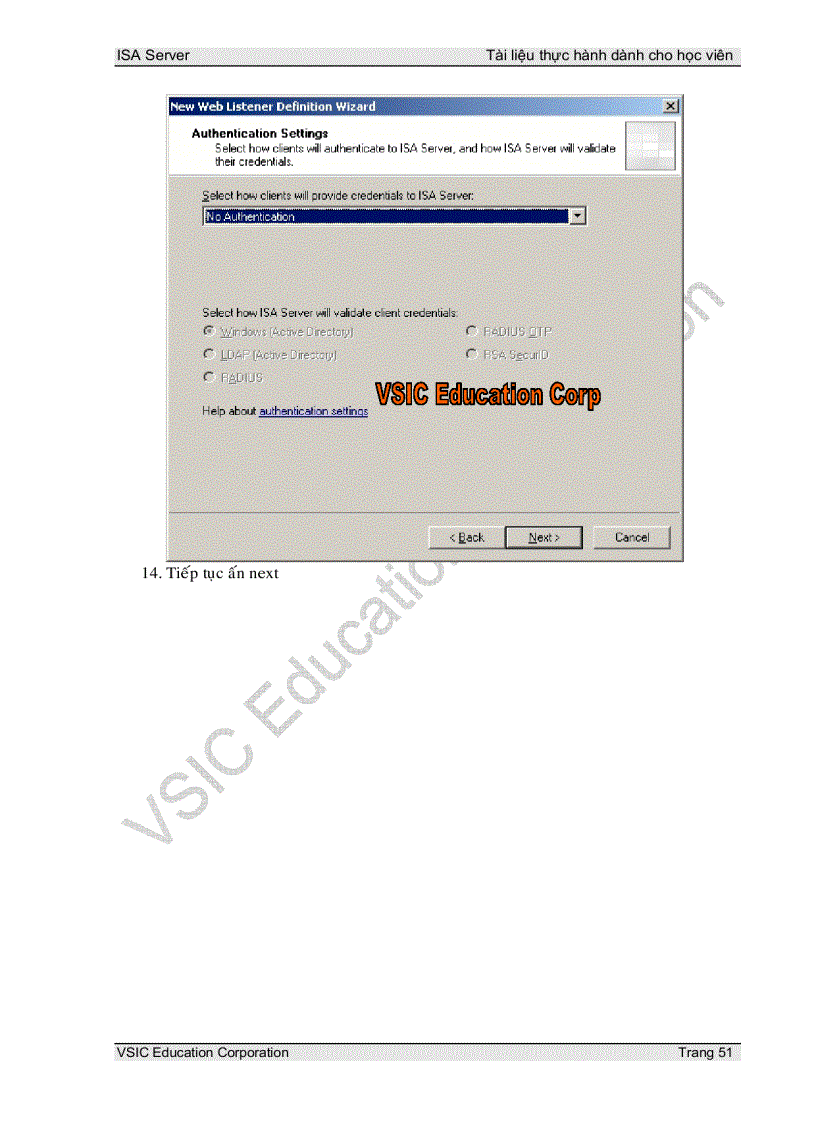 image for page Giáo trình ISA server 2006 English 1