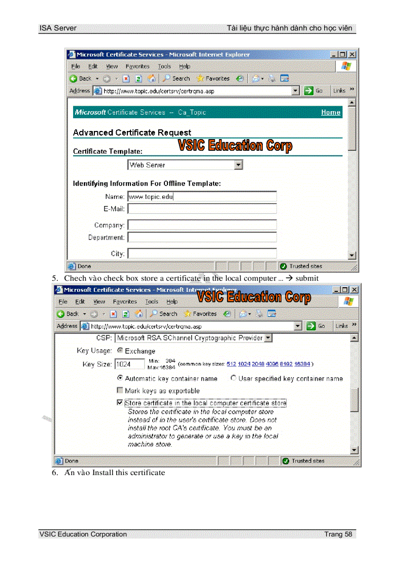 image for page Giáo trình ISA server 2006 English 1