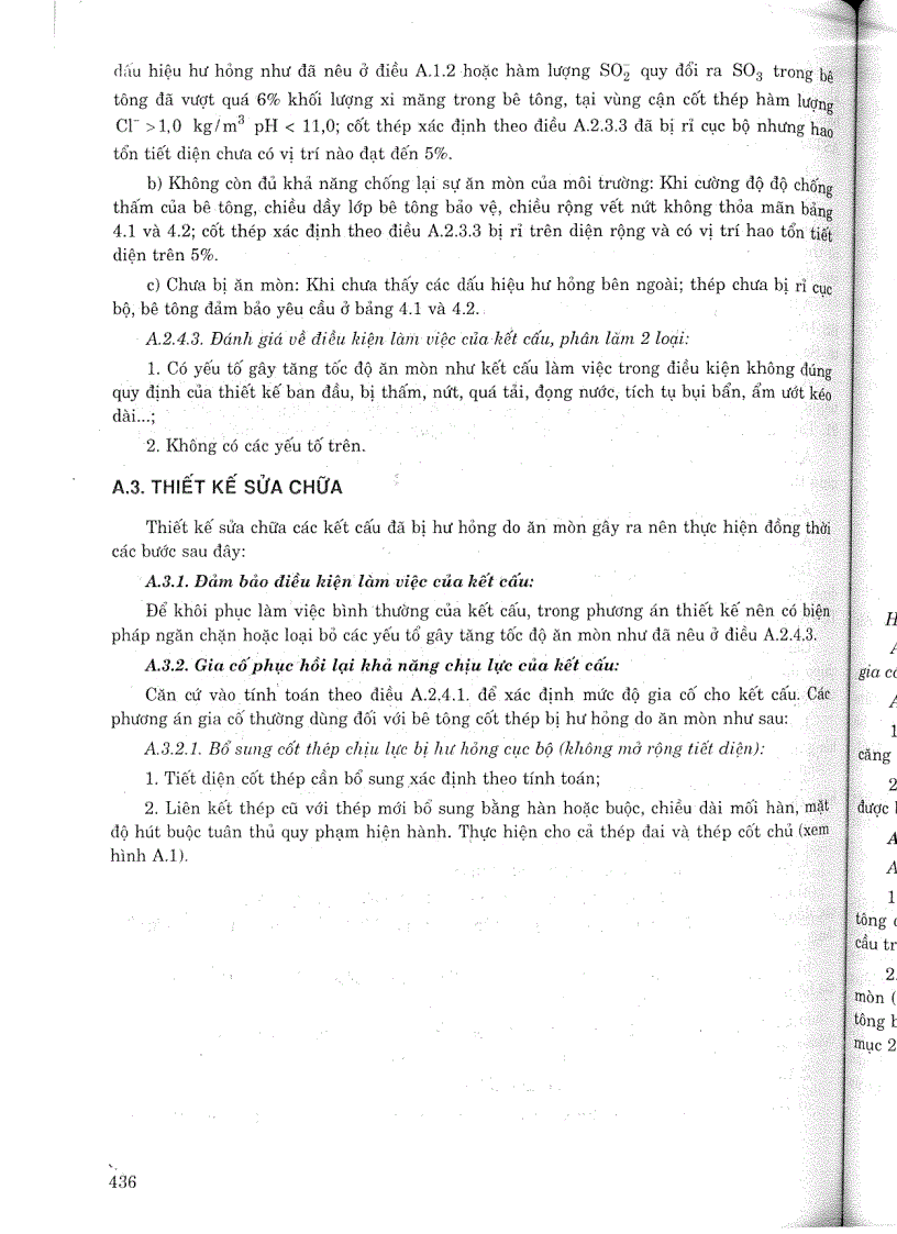 image for page Kết cấu bê tông bê tông cốt thép công trình thủy lợi vùng ven biển Các quy định chủ yếu về thiết kế vật liệu thi công và vận hành công trình