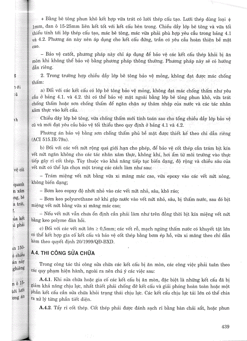 image for page Kết cấu bê tông bê tông cốt thép công trình thủy lợi vùng ven biển Các quy định chủ yếu về thiết kế vật liệu thi công và vận hành công trình