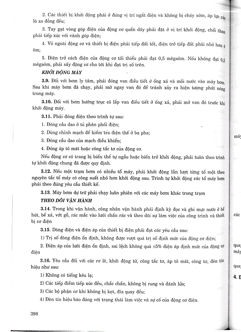 image for page Tiêu chuẩn ngành 14 TCN 86 1991 Trạm bơm điện hạ thế quy phạm kỹ thuật quản lý vận hành Tiêu chuẩn ngành Thuỷ Lợi