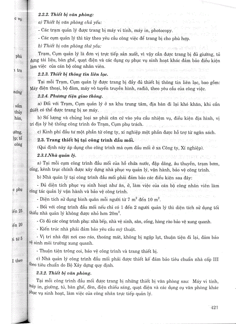 image for page Tiêu chuẩn ngành 14 TCN 131 2002 Trang thiết bị quản lý hệ thống công trình thuỷ lợi phục vụ tưới tiêu