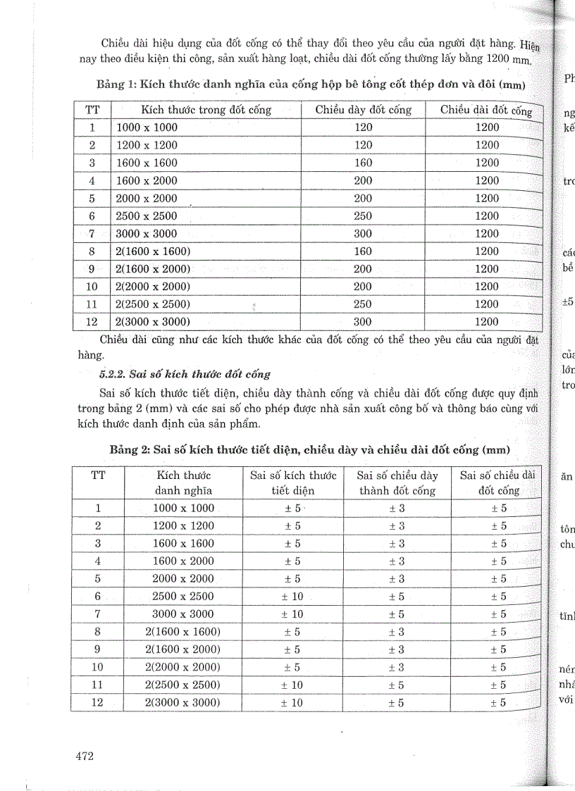 image for page TCXDVN 392 2007 Cống hộp BTCT đúc sẵn yêu cầu kỹ thuật và phương pháp thử Tiêu chuẩn xây dựng Việt Nam