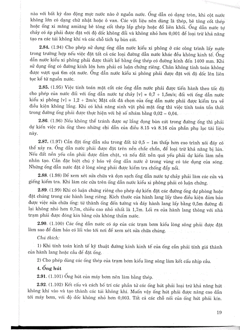 image for page Tiêu chuẩn ngành HD TL C 7 83 Hướng dẫn thiết kế trạm bơm tưới tiêu nước Tiêu chuẩn ngành Thuỷ Lợi