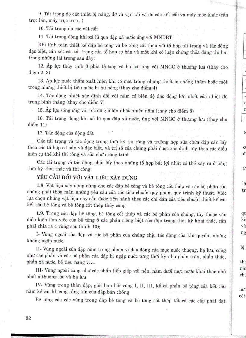 image for page Tiêu chuẩn ngành 14TCN 56 88 Thiết kế đập bê tông và bê tông cốt thép Tiêu chuẩn ngành Thuỷ Lợi