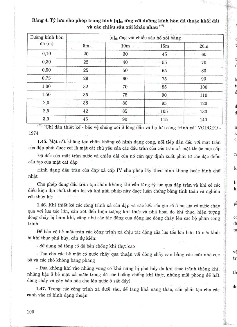 image for page Tiêu chuẩn ngành 14TCN 56 88 Thiết kế đập bê tông và bê tông cốt thép Tiêu chuẩn ngành Thuỷ Lợi