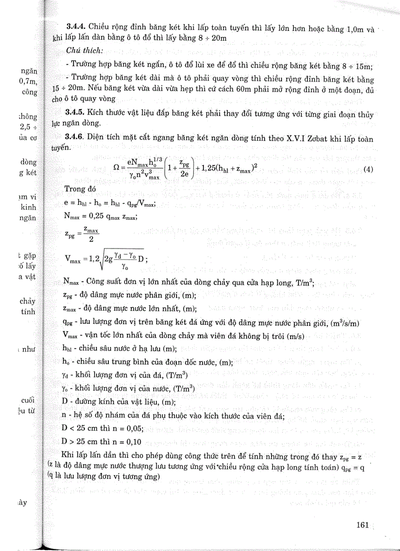 image for page Tiêu chuẩn ngành 14TCN 57 88 Thiết kế dẫn dòng trong xây dựng công trình thuỷ lợi Tiêu chuẩn ngành Thuỷ Lợi