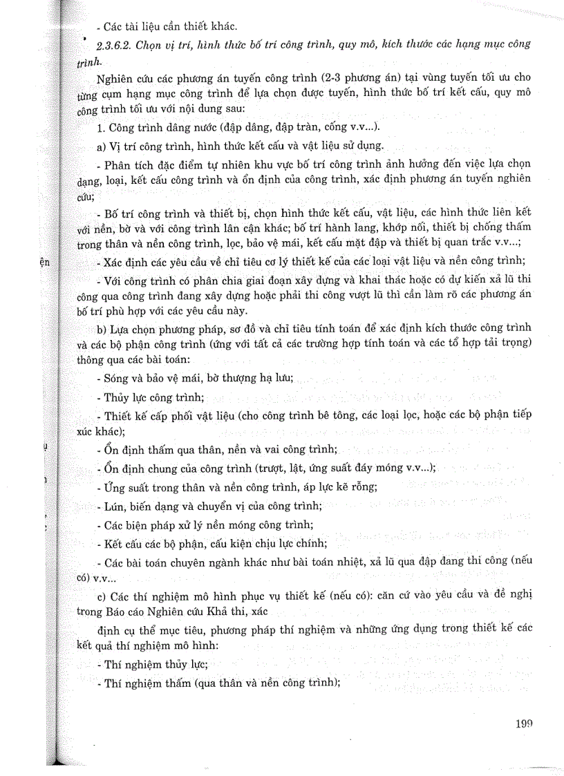 image for page Tiêu chuẩn ngành 14TCN 119 2002 Công trình thuỷ lợi thành phần nội dung và khối lượng lập thiết kế Tiêu chuẩn ngành Thuỷ Lợi