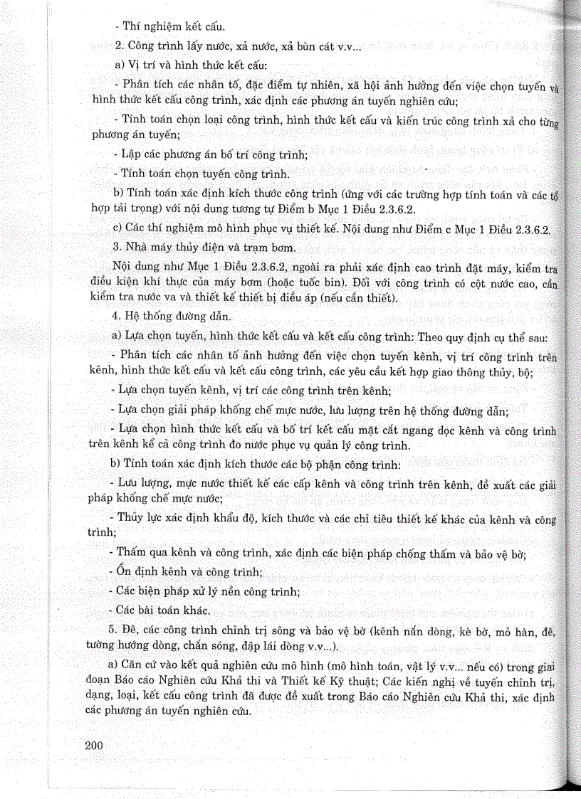 image for page Tiêu chuẩn ngành 14TCN 119 2002 Công trình thuỷ lợi thành phần nội dung và khối lượng lập thiết kế Tiêu chuẩn ngành Thuỷ Lợi