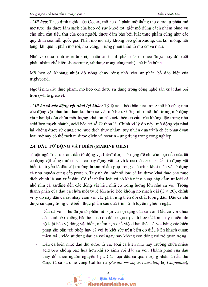 image for page Giáo trình công nghệ chế biến dầu mỡ thực phẩm