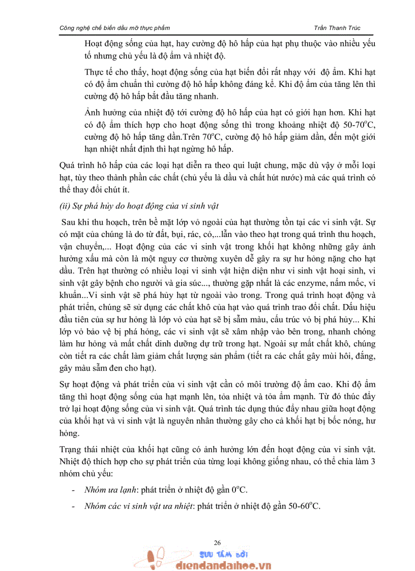 image for page Giáo trình công nghệ chế biến dầu mỡ thực phẩm