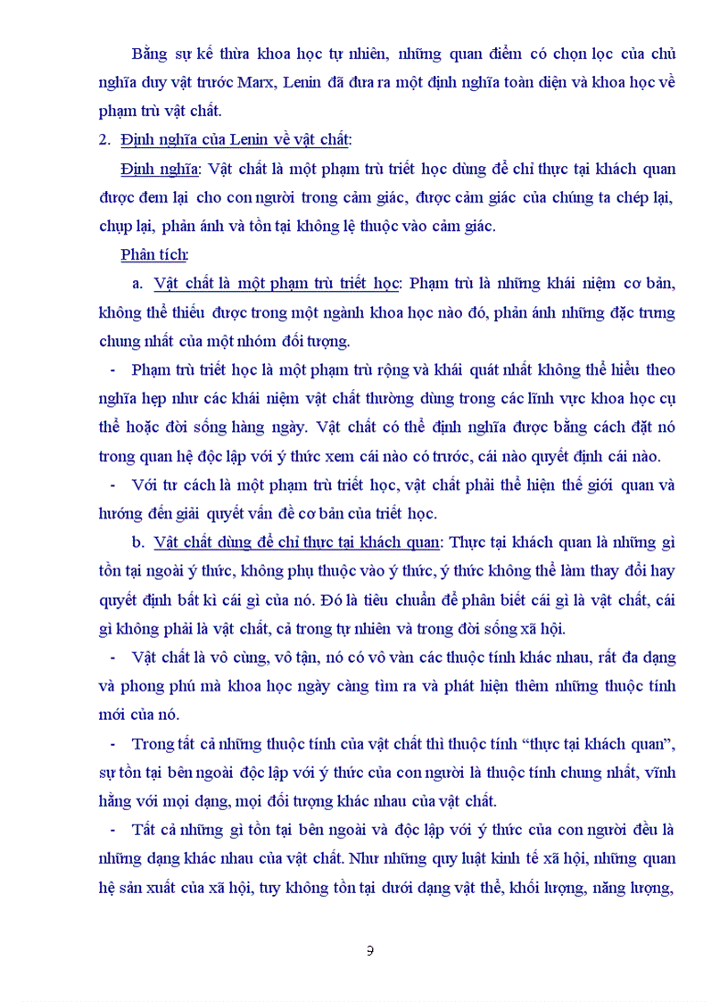 image for page Câu hỏi đáp án ôn thi cao học môn triết học Marx Lenin