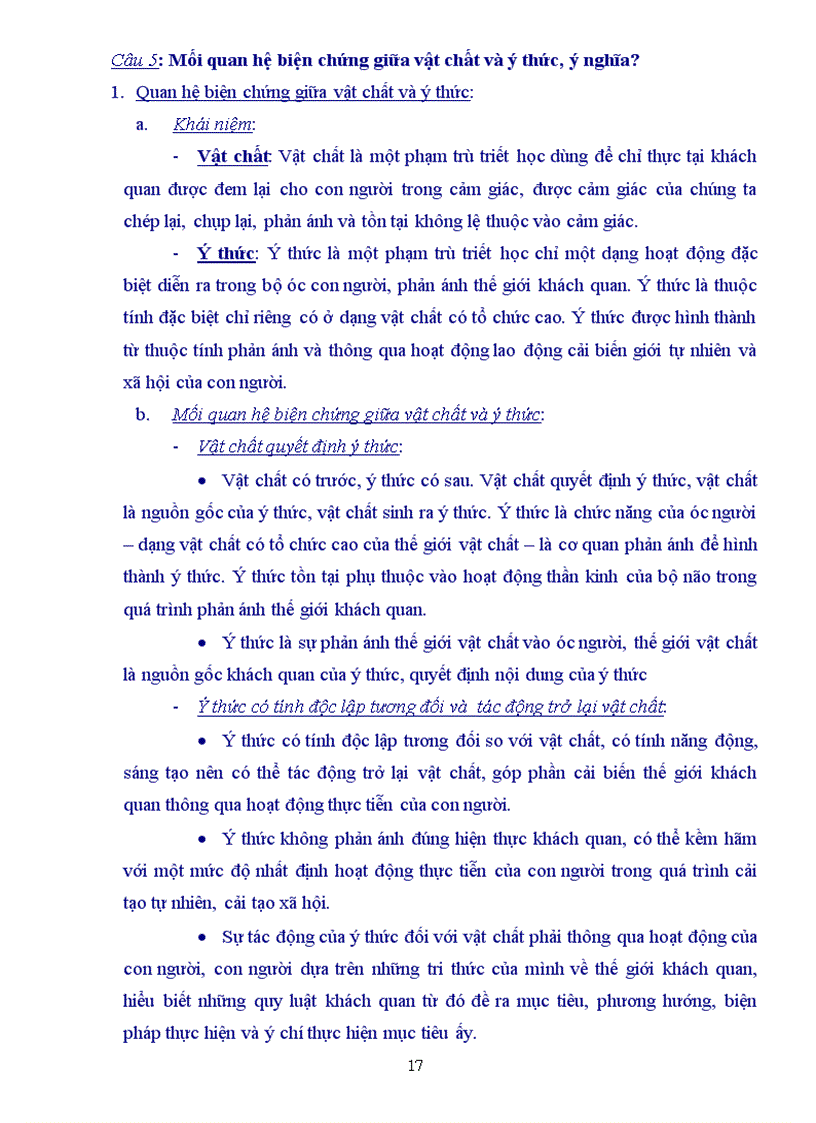 image for page Câu hỏi đáp án ôn thi cao học môn triết học Marx Lenin