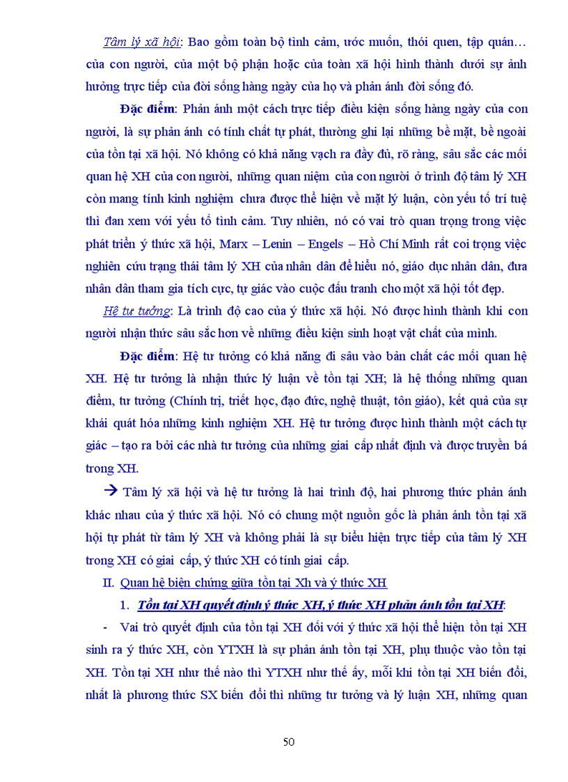 image for page Câu hỏi đáp án ôn thi cao học môn triết học Marx Lenin