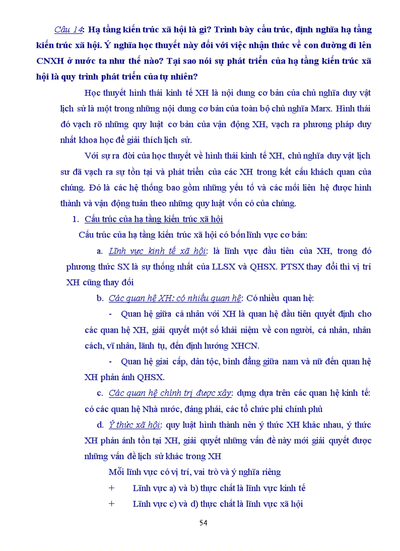 image for page Câu hỏi đáp án ôn thi cao học môn triết học Marx Lenin