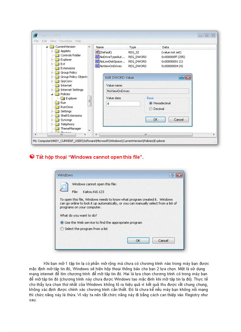 image for page Thủ Thuật Sử Dụng Windows Vista