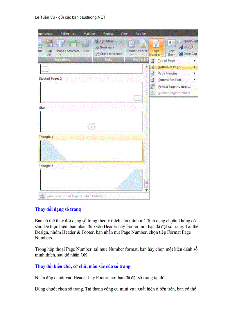 image for page Hướng dẫn sử dụng Word 2007