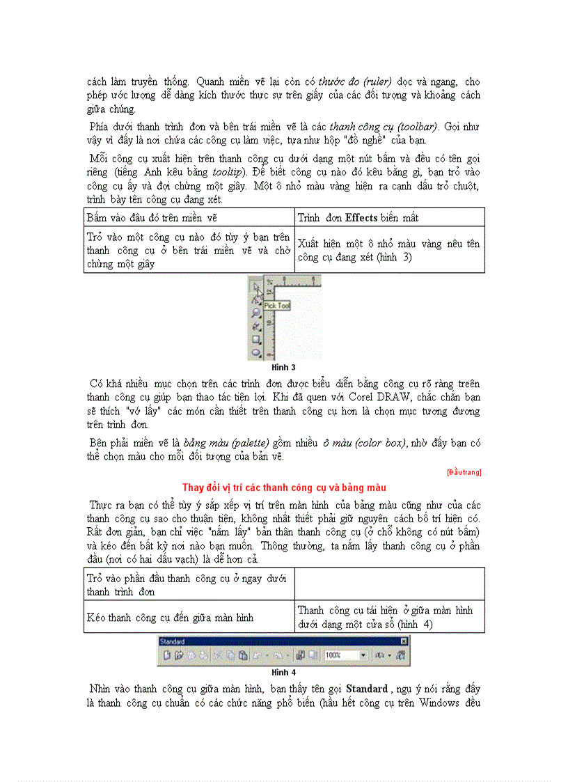 image for page Hướng dẫn thao tác và vẽ CorelDraw