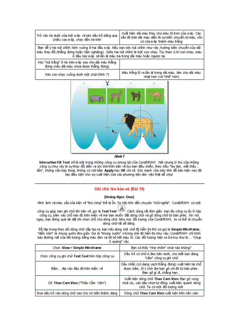 image for page Hướng dẫn thao tác và vẽ CorelDraw