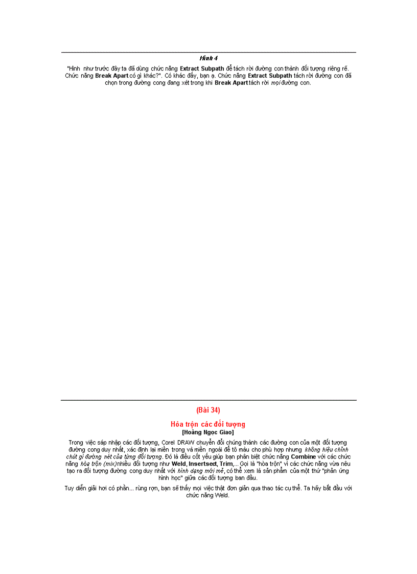 image for page Hướng dẫn thao tác và vẽ CorelDraw