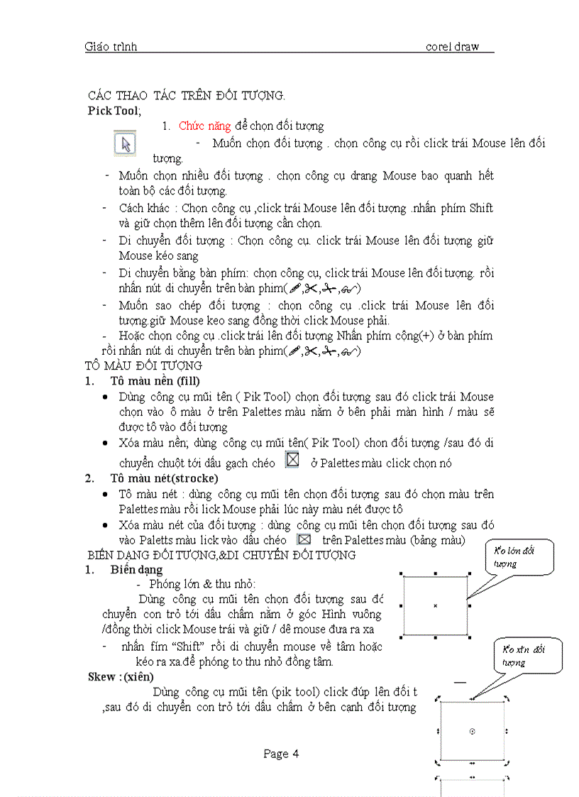 image for page Bộ tài liệu hướng dẫn chi tiết về CoelDraw