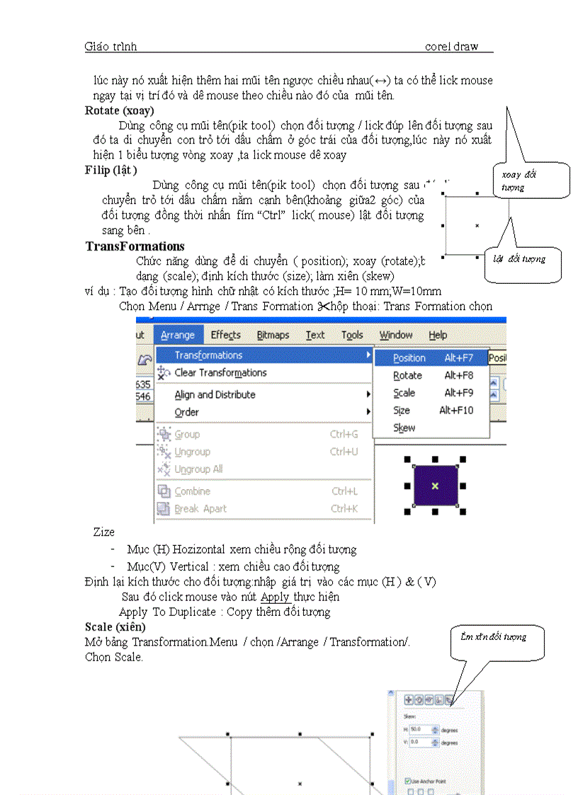 image for page Bộ tài liệu hướng dẫn chi tiết về CoelDraw