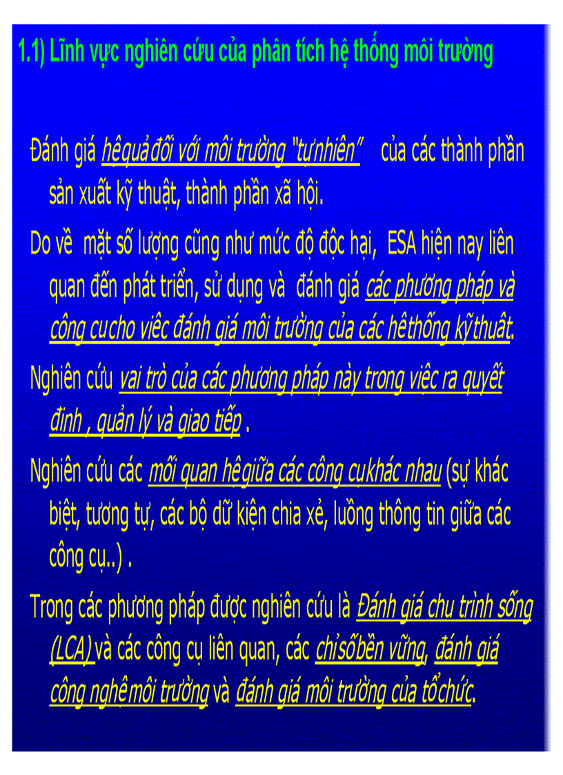 image for page Bài giảng Phân tích hệ thống môi trường