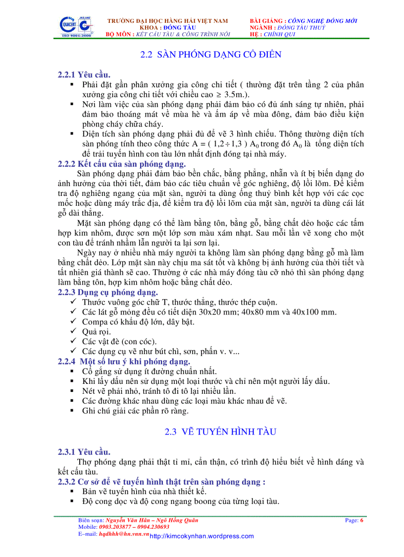 image for page Giáo trình công nghệ đóng mới tàu thủy đhhh