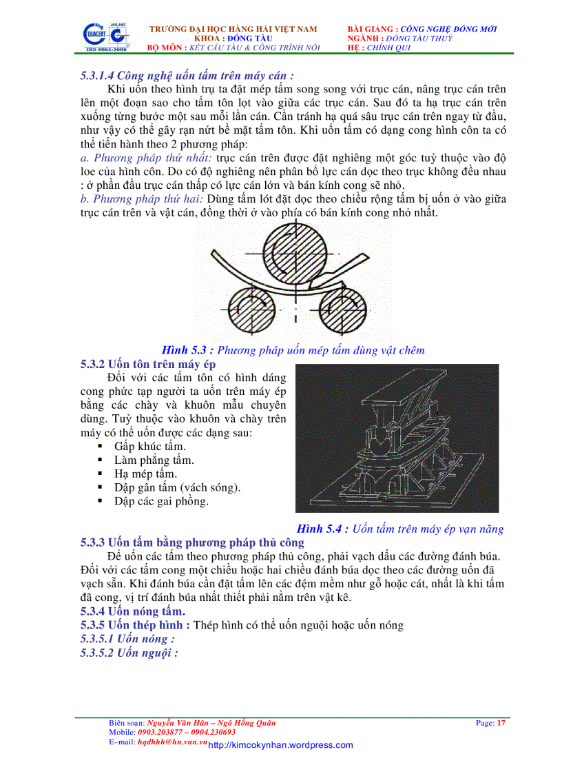 image for page Giáo trình công nghệ đóng mới tàu thủy đhhh