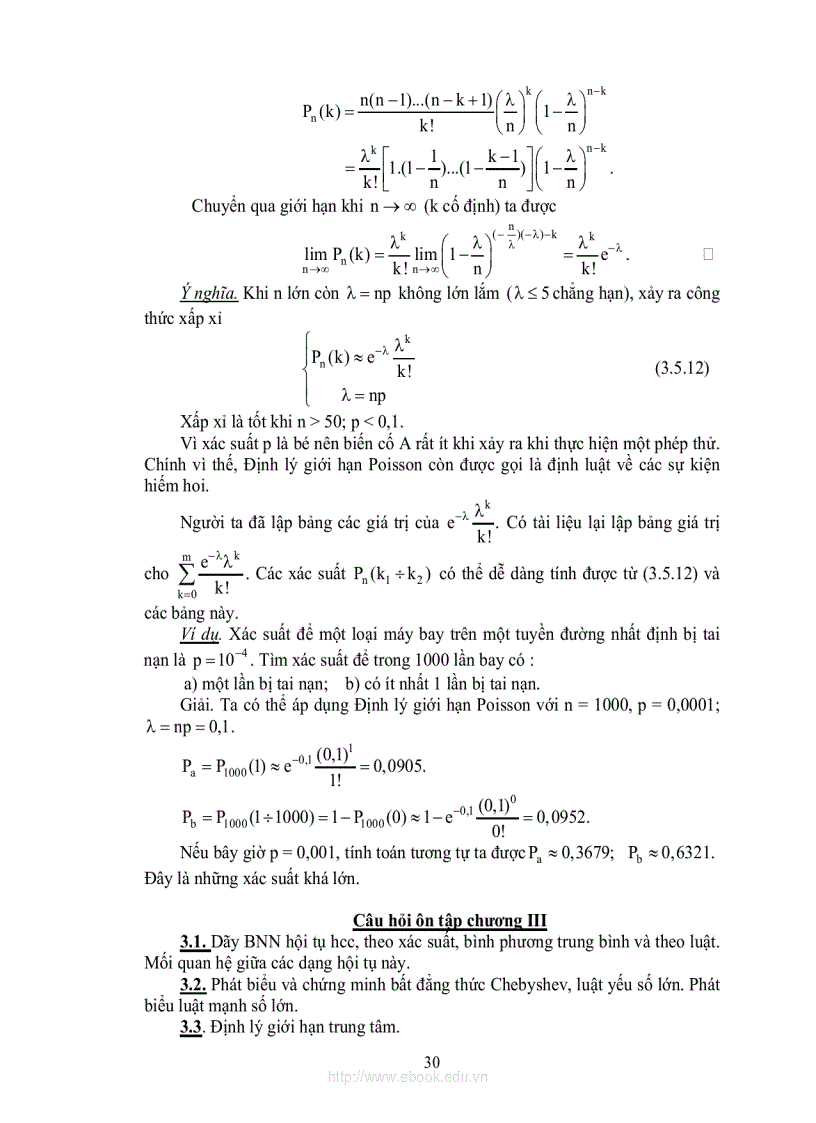image for page CAO HỌC Xác suất thống kê và Quá trình ngẫu nhiên