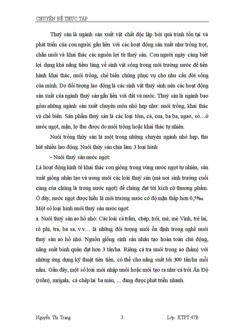 image for page Thực trạng và giải pháp nâng cao hiệu quả nuôi trồng thuỷ sản ở tỉnh thái bình