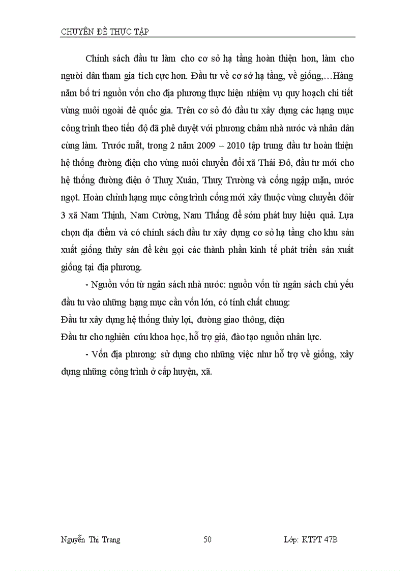 image for page Thực trạng và giải pháp nâng cao hiệu quả nuôi trồng thuỷ sản ở tỉnh thái bình