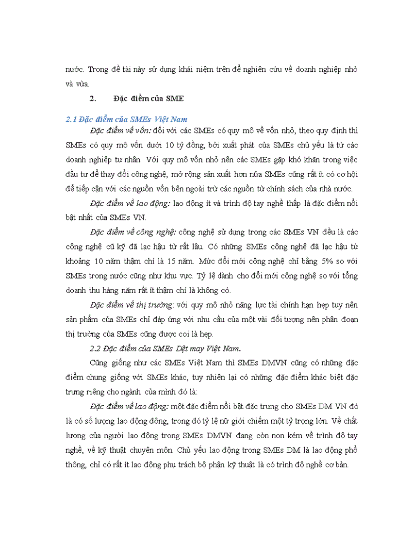 image for page Một số giải pháp nâng cao năng lực cạnh tranh của SMEs Dệt may Việt Nam sau khi gia nhập WTO